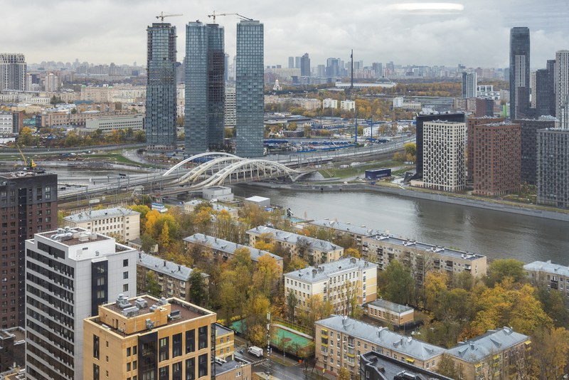 Квартира с дизайнерской отделкой и видом на Москва-Сити — фото 21